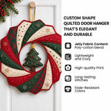 WINTER CARDINAL | QUILTED DOOR HANGER