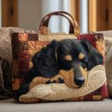 HANDCRAFTED BAG "DACHSHUND"