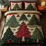 FOREST OF JOY | 3-PIECE QUILTED BED SET