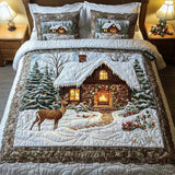 COZY CABIN | 3-PIECE QUILTED BED SET
