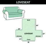 Christmas Wonderland Quilted Sofa Cover GFTOTP13921