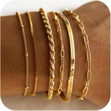 BRACELET SET | GOLD JEWELLERY III