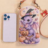 LAVENDER WITCH DRAGON | SLIM QUILTED CROSSBODY BAG