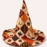 Handmade Quilted Witch Hat – Vintage Halloween Patchwork