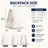 Padded Backpack - White Kala