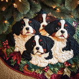 Alpine Dreamer Quilted Christmas Tree Skirt