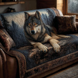 SOFA COVER WOLF | QUILTED SOFA COVER