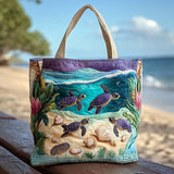 HANDCRAFTED TOTE BAG "LAGOON SPIRIT"