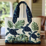 HANDCRAFTED BAG "THANKS TO THE SEA TURTLE"