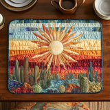 Quilted Placemat - Golden Horizon