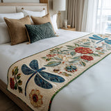 Isla - Quilted Bed Runner - Shimmering Flight