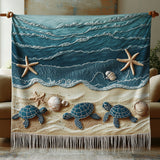 BLANKET BEACH BLISS | HANDMADE QUILTED BLANKET