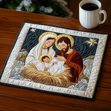 Quilted Placemat - Nativity