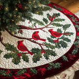 Christmas Quilted Tree Skirt