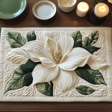 Quilted Placemat - Graceful Bloom
