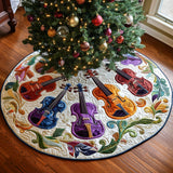 Concert in Quilts Quilted Christmas Tree Skirt