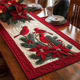 SCARLET WINGS | QUILTED TABLE RUNNER