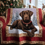 SOFA COVER LABRADOR RETRIEVER | QUILTED SOFA COVER