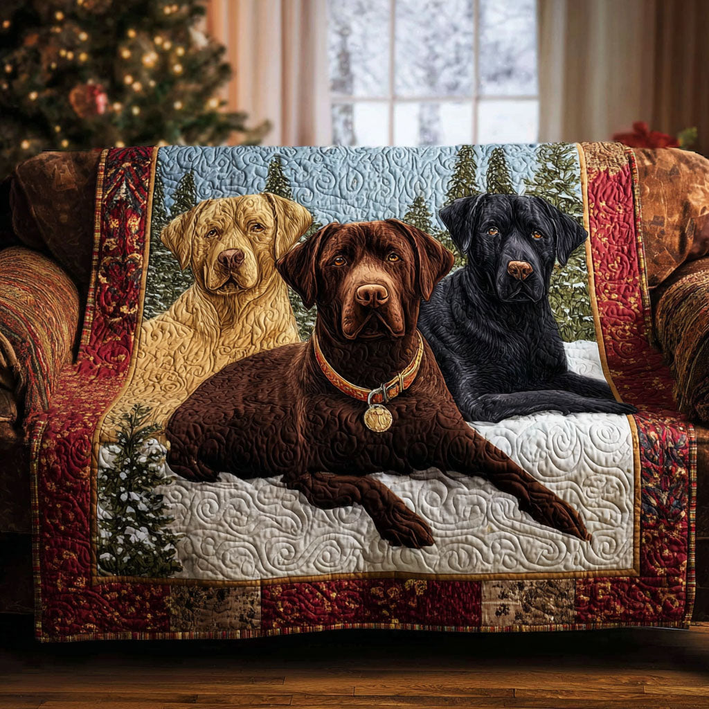 SOFA COVER LABRADOR RETRIEVER | QUILTED SOFA COVER