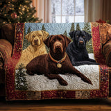 SOFA COVER LABRADOR RETRIEVER | QUILTED SOFA COVER