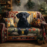SOFA COVER LABRADOR RETRIEVER | QUILTED SOFA COVER