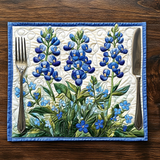 Quilted Placemat - Lupine Serenade