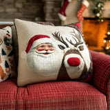 FROZEN EVENING | QUILTED CUSHION COVER