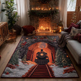 COPPER EMBER EXPRESS AREA RUG | NON-SLIP QUILTED MAT