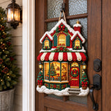 CHRISTMAS TOY SHOP | QUILTED DOOR HANGER