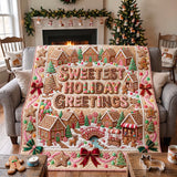 HOLIDAY GREETINGS | HANDMADE QUILTED BLANKET