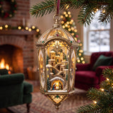 Nativity Village Christmas Mica Ornament GFTOMA14266