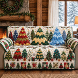 Christmas Tree Quilted Sofa Cover GFTOMA14743