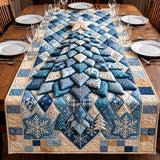 WINTER CRYSTAL TREE | QUILTED TABLE RUNNER