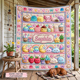 Personalized Squishy Quilted Blanket QTCUZ GFTOMA14825