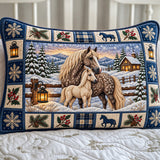 Snowy Horse Bedding Pillow Case GFTOMA15091C2