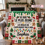 Christmas Sibling Quilted Blanket QTCUZ GFTOMA15364
