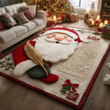 JOLLY SANTA AREA RUG | NON-SLIP QUILTED MAT