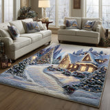 WINTER WONDERLAND AREA RUG | NON-SLIP QUILTED MAT