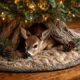 DEER HAVEN | QUILTED CHRISTMAS TREE SKIRT