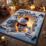 Snowman Lane Area Rug GFTOMA6906