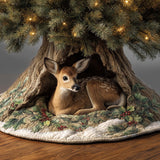 DEER HAVEN | QUILTED CHRISTMAS TREE SKIRT