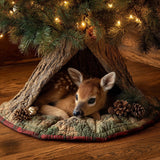 DEER HAVEN | QUILTED CHRISTMAS TREE SKIRT