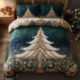 EVERGREEN CHARM BEDDING SET | 3-PIECE QUILTED BED SET