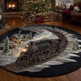 Vintage Train Quilted Round Mat GFTONL6850