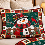 Jolly Snowman Bedding Pillow Case GFTONPT106 C1