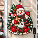 SNOWMAN FROSTY ADVENTURE | QUILTED DOOR HANGER