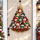 SNOWMAN SNOWY WONDERLAND | QUILTED DOOR HANGER
