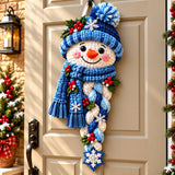 SNOWMAN COZY CHRISTMAS | QUILTED DOOR HANGER