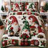 GNOMES MAGIC BEDDING SET | 3-PIECE QUILTED BED SET