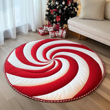Christmas Lolipop Quilted Round Mat GFTONT4258